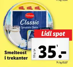 Lidl Smøreost tilbud