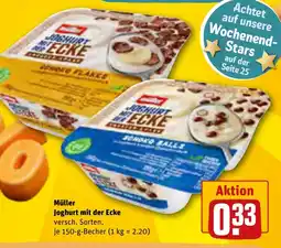 REWE DE Müller Joghurt mit der Ecke tilbud
