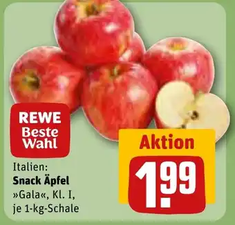 REWE DE Snack Äpfel tilbud