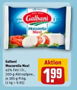 REWE DE Galbani Mozzarella Maxi tilbud