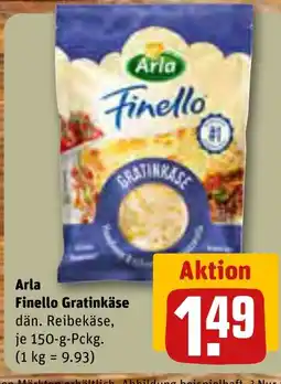 REWE DE Arla Finello Gratinkäse tilbud