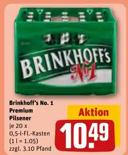 REWE DE Brinkhoff's No. 1 Premium Pilsener tilbud