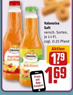 REWE DE Valensina Saft tilbud