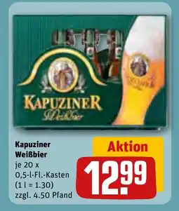 REWE DE Kapuziner Weißbier tilbud