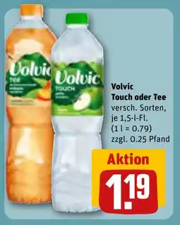 REWE DE Volvic Touch oder Tee tilbud