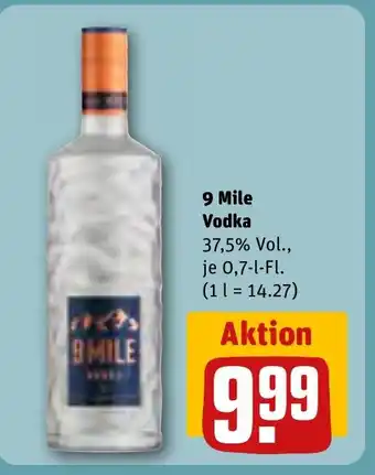 REWE 9 Mile Vodka tilbud