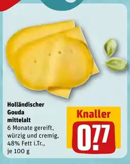 REWE DE Holländischer Gouda mittelalt tilbud