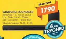 Expert Samsung Soundbar tilbud