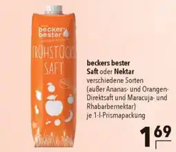 Citti beckers bester Saft oder Nektar tilbud