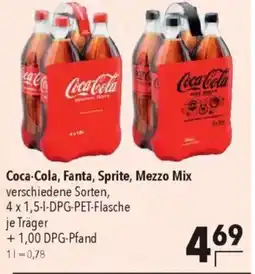 Citti Coca-Cola, Fanta, Sprite, Mezzo Mix tilbud