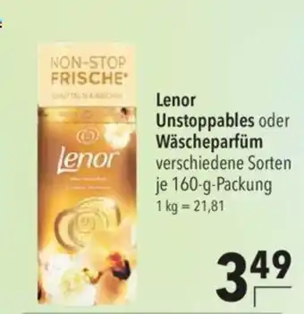 Citti Lenor Unstoppables oder Wäscheparfüm tilbud