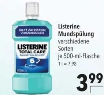 Citti Listerine Mundspülung tilbud