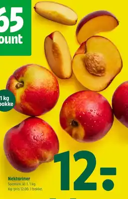 Coop 365 Nektariner tilbud