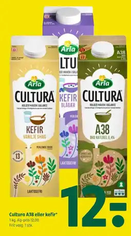 Coop 365 Cultura A38 eller kefir tilbud