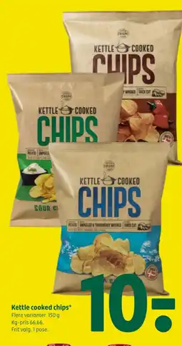Coop 365 Kettle cooked chips tilbud