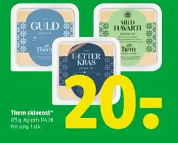 Coop 365 Them skiveost tilbud