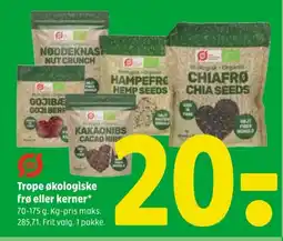 Coop 365 Trope økologiske frø eller kerner tilbud