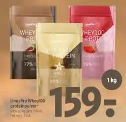 LinusPro Whey100 proteinpulver