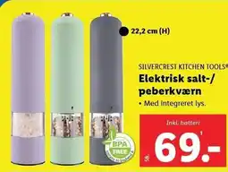 Lidl SILVERCREST KITCHEN TOOLS Elektrisk salt-/peberkværn tilbud