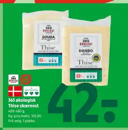 Coop 365 365 økologisk Thise skæreost tilbud