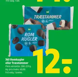Coop 365 365 Romkugler eller Træstammer tilbud