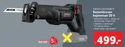 Lidl Batteridreven bajonetsav 20 V tilbud