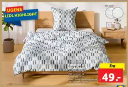 Lidl Sengesæt af polybomuld tilbud
