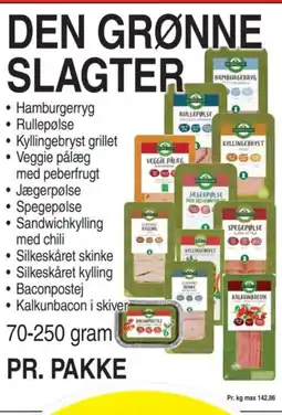 ABC Lavpris Den Grønne Slagter tilbud