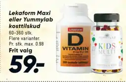 Bilka Vitaminer tilbud
