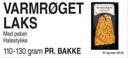 ABC Lavpris Varmrøget Laks tilbud