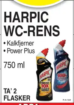 ABC Lavpris HARPIC Wc-Rens tilbud