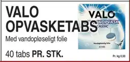 ABC Lavpris VALO Opvasketabs tilbud