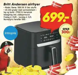 Bilka Britt Andersen airfryer tilbud