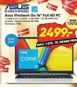 Bilka Asus Vivobook Go 14 Full HD PC tilbud
