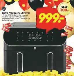 Bilka Wilfa Megazone Airfryer tilbud