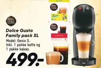Bilka Dolce Gusto Family pack XL tilbud