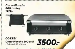 Bilka Cozze Plancha 800 trolley eller Cozze Plancha 800 grill tilbud