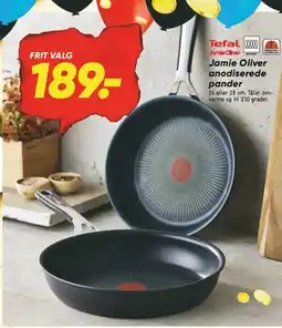 Bilka Jamie Oliver anodiserede pander tilbud