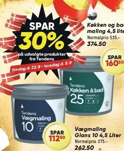 Bilka SPAR 30% på udvalgte produkter fra Tendens tilbud