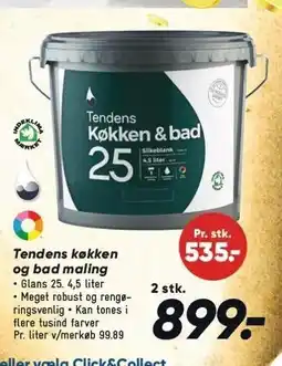 Bilka Tendens køkken og bad maling tilbud
