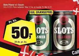 Calle Slots Pilsner el. Classic tilbud