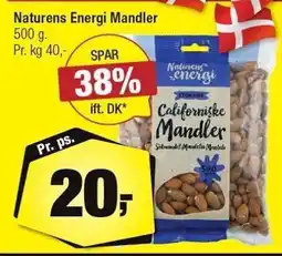 Calle Naturens Energi Mandler tilbud