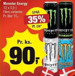 Calle Monster Energy tilbud
