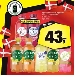 Calle Aqua D'or Ice tea el. Sparkles tilbud