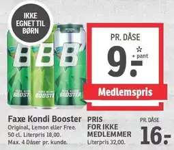 SPAR Faxe Kondi Booster tilbud