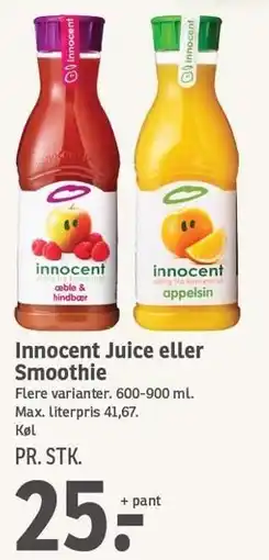 Innocent Juice eller Smoothie