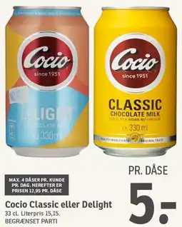 SPAR Cocio Classic eller Delight tilbud