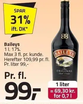 Fleggaard Baileys tilbud