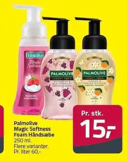 Fleggaard Palmolive Magic Softness Foam Håndsæbe tilbud