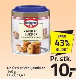 Fleggaard Dr. Oetker Vaniljesukker tilbud